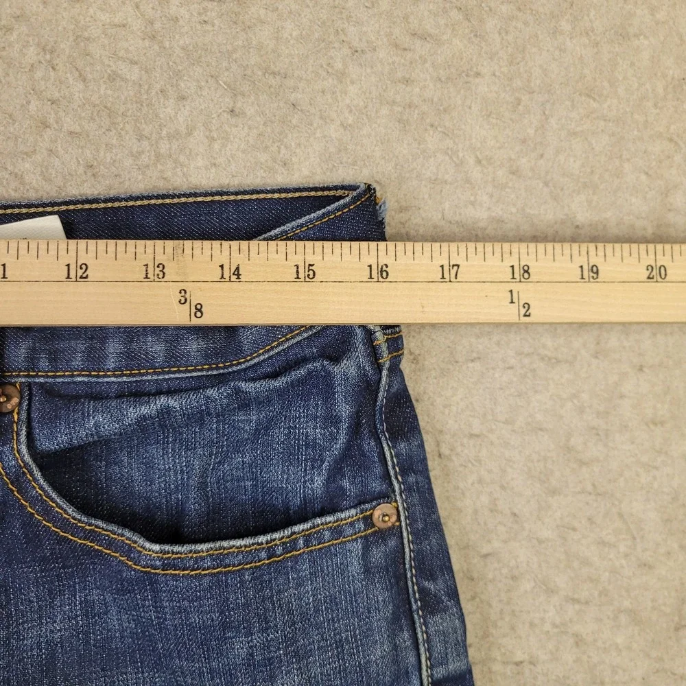Vintage Banana Republic Straight Leg 078 Mens 31x34 Blue Y2K Baggy Denim
